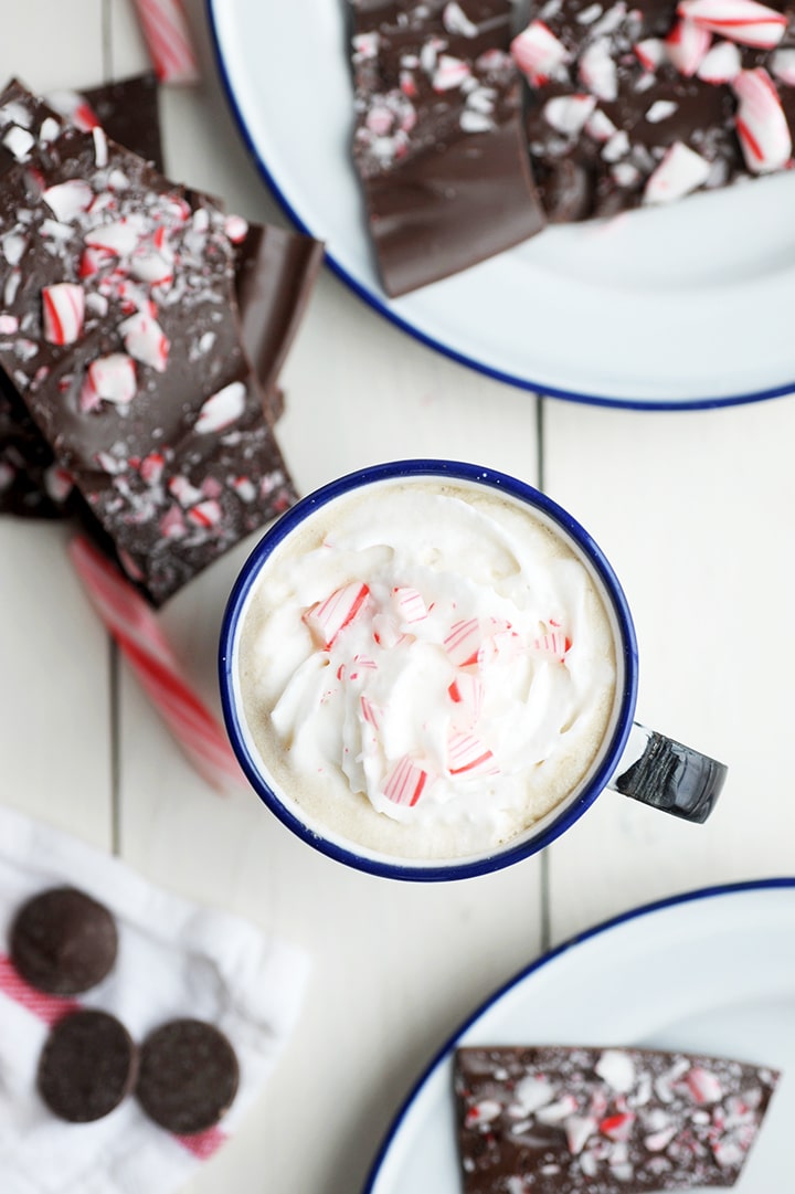 Dark Chocolate Peppermint Bark Recipe