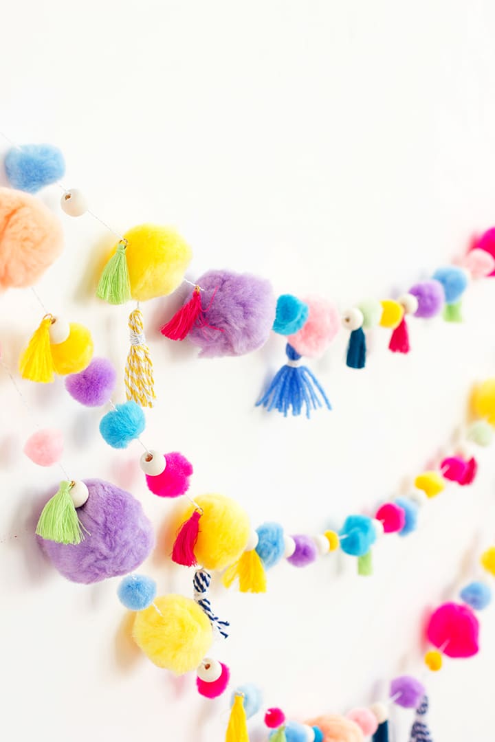 DIY Pom Tassel Bag Charm - Alice and Lois