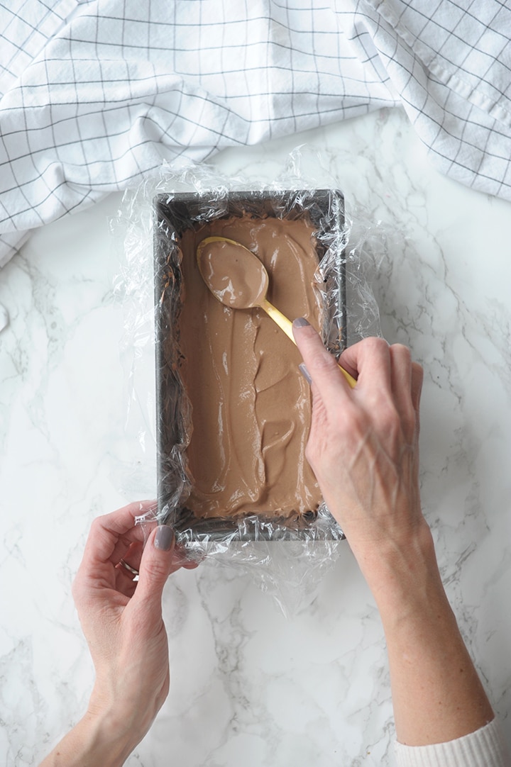 Butterfinger Easter Ice Cream Cake