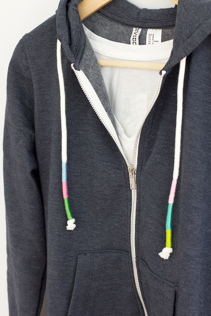 Diy discount hoodie string