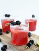 Blackberry Tequila Cocktail