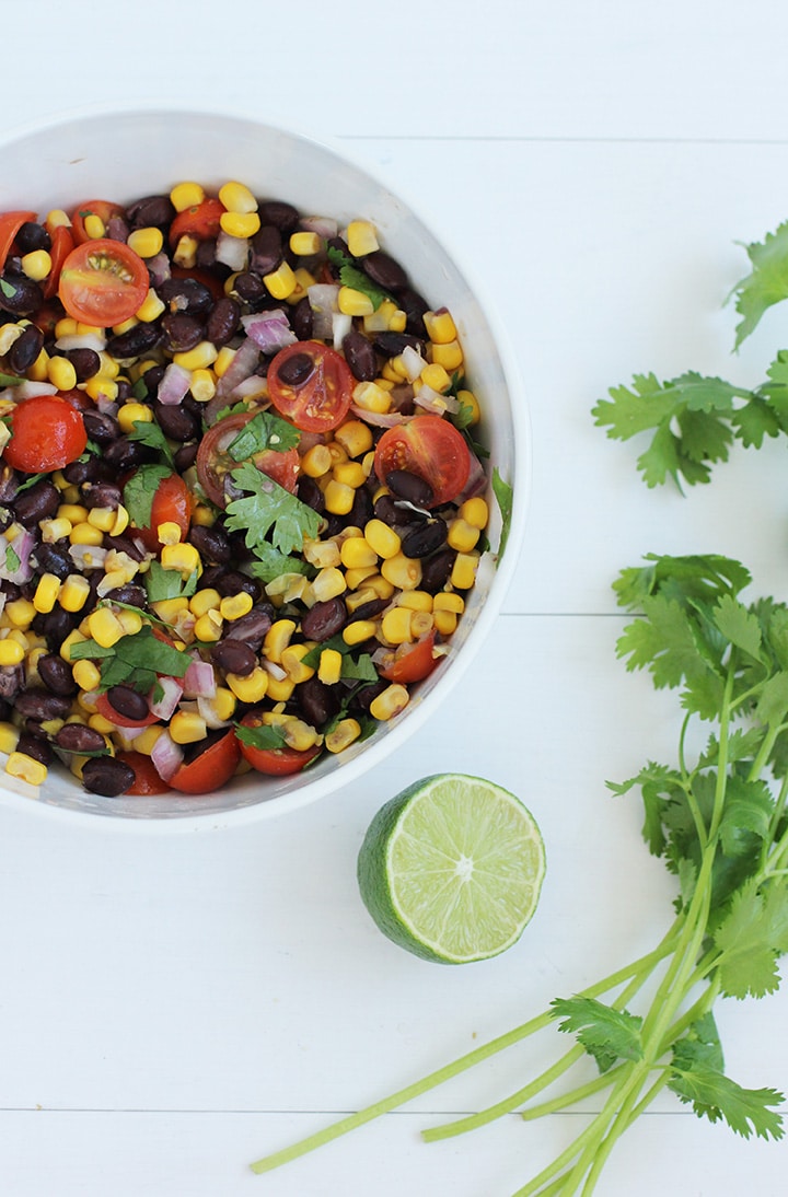 Easy Black Bean and Corn Salad Recipe