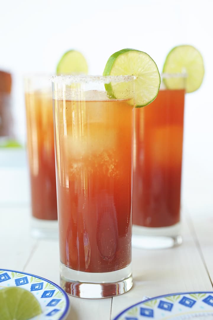 Michelada Recipe with Sweet and Spicy Bacon