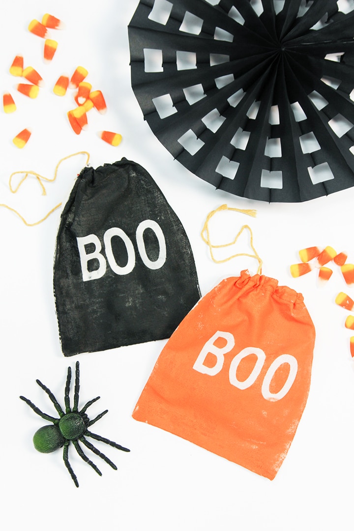 DIY Halloween Boo Treat Bags