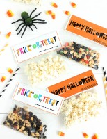 Halloween Snack Bag Toppers Free Printable