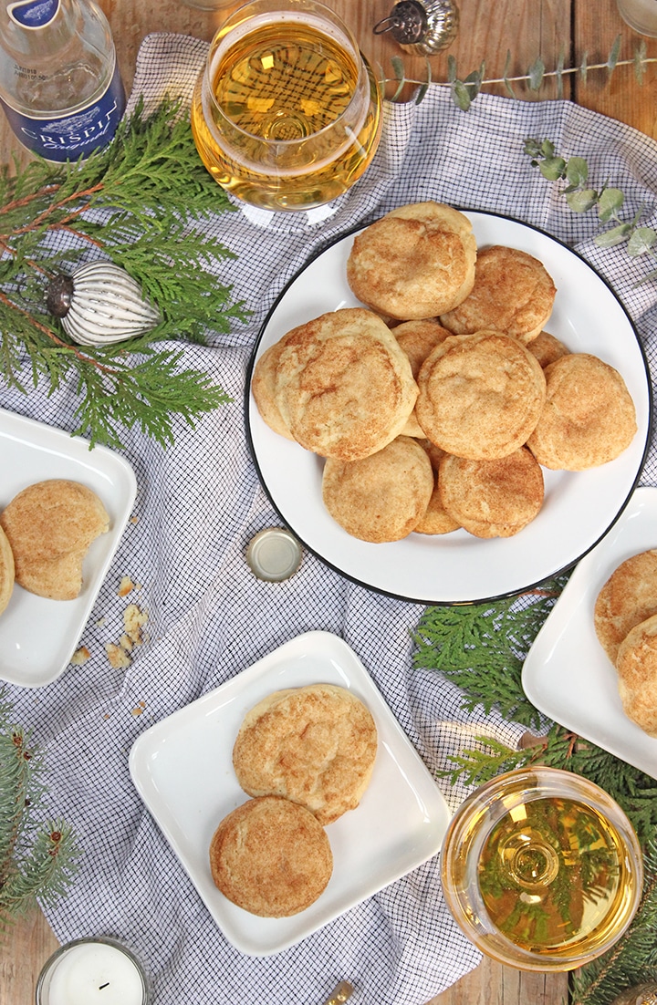 Easy Holiday Entertaining – Snickerdoodles and Crispin Hard Cider