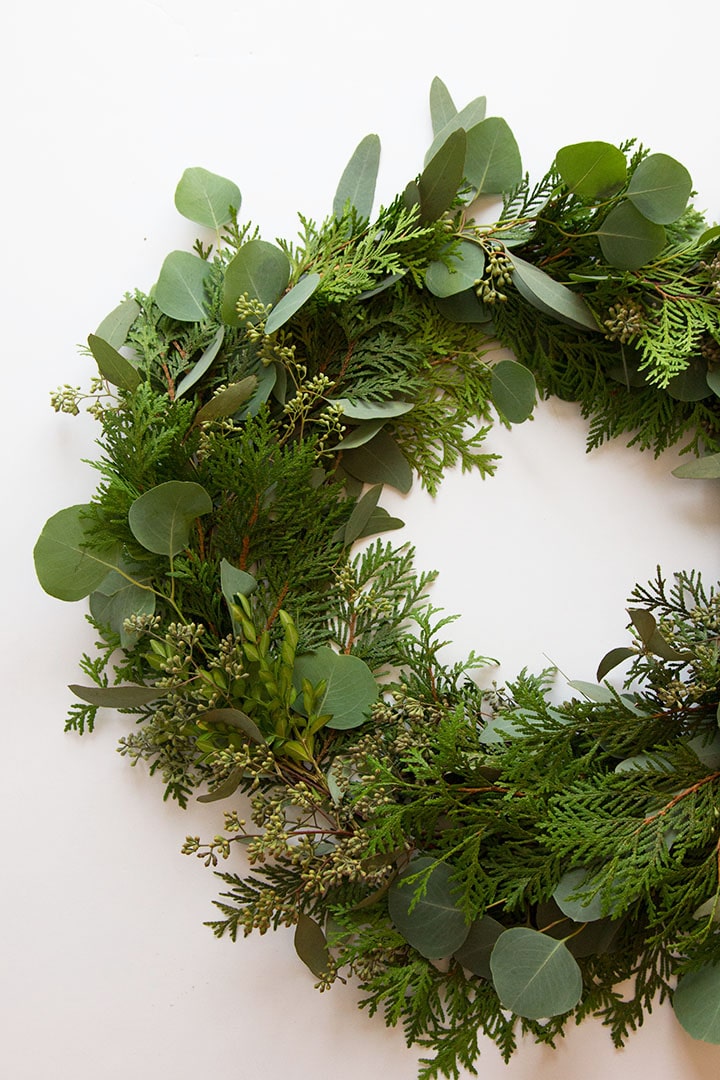 DIY Foraged Holiday Wreath