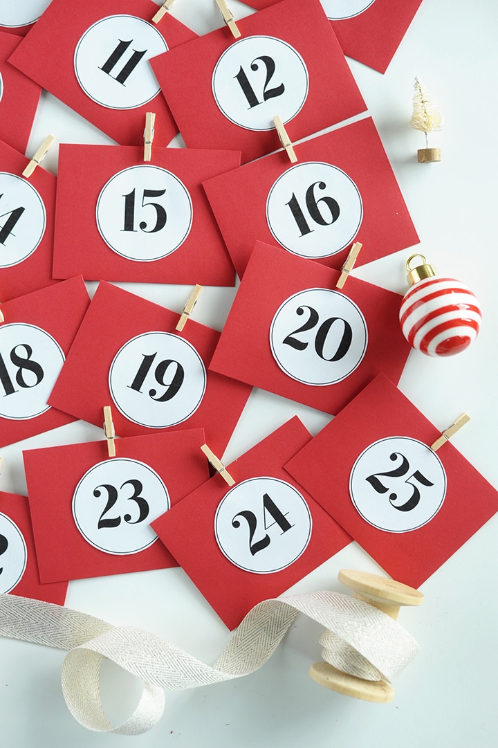 Make this DIY Acts of Kindness Advent Calendar with just a few supplies.