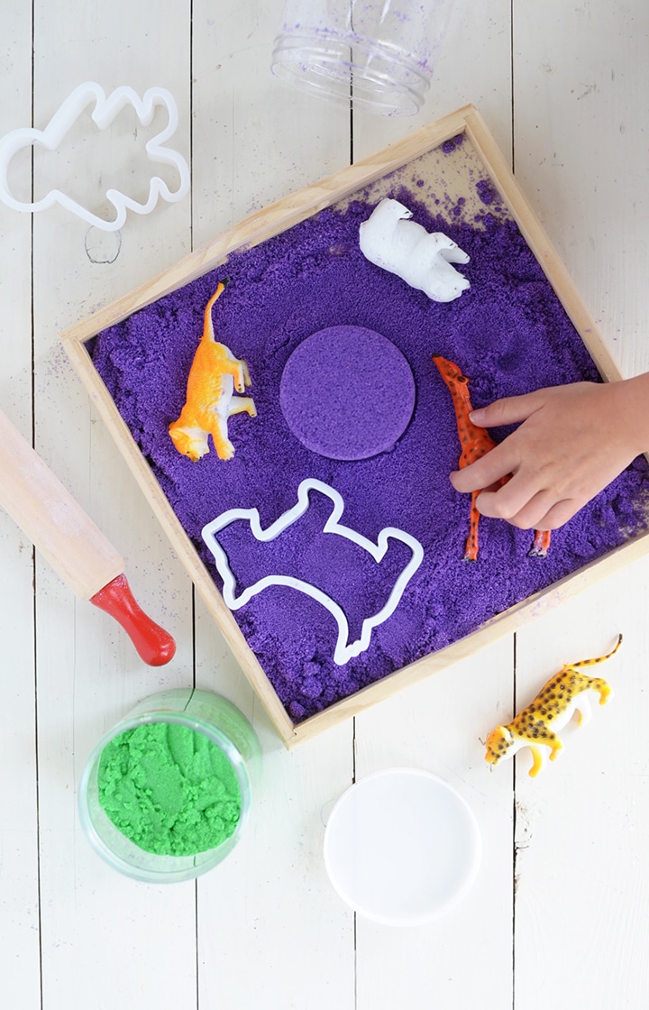 Make this DIY Kinetic Sand Recipe