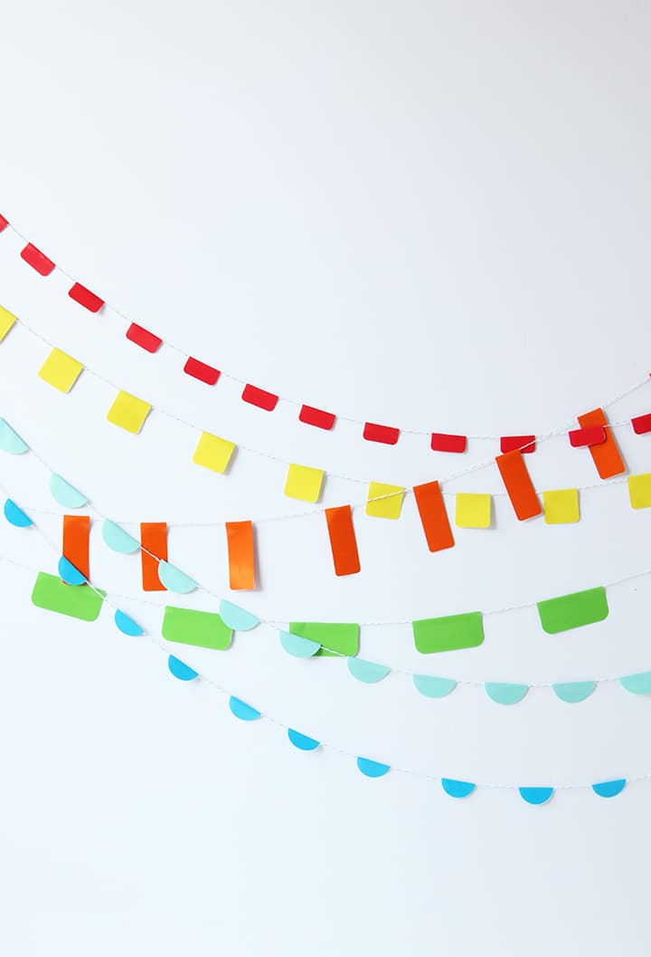 Everyday celebration with DIY Sticker Garland