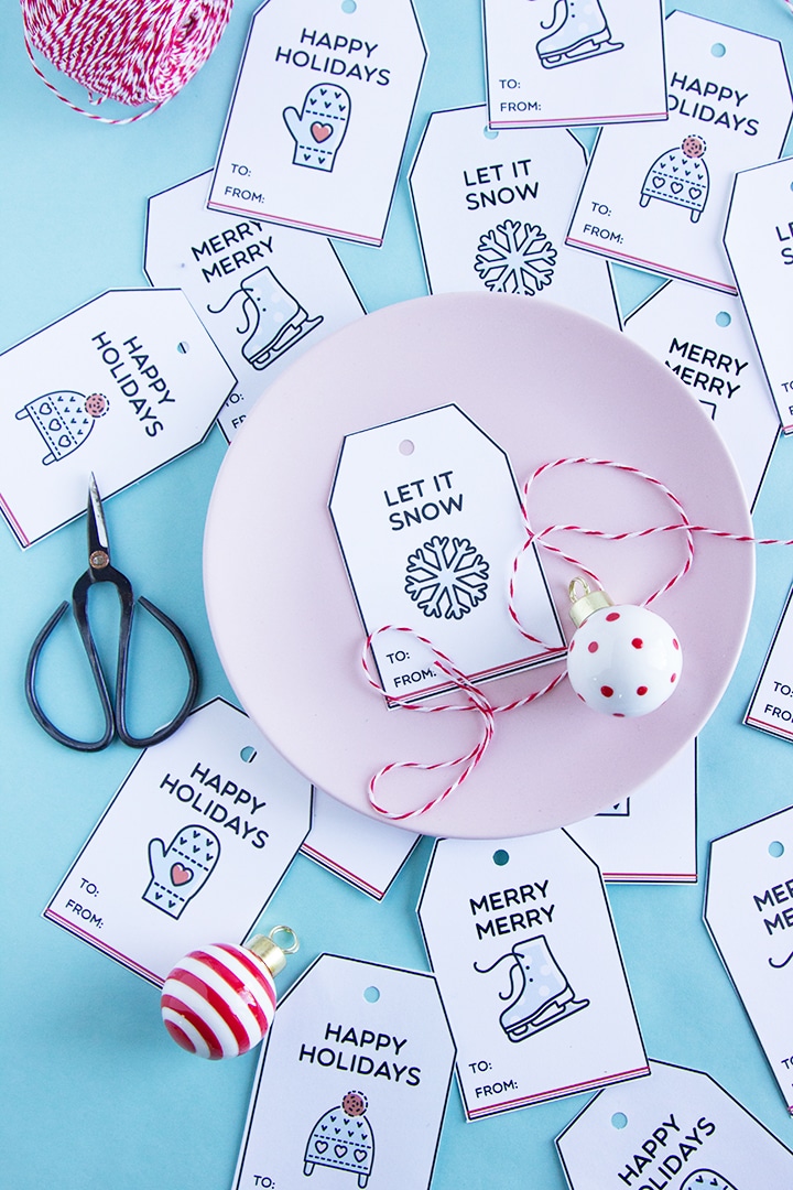 Printable Holiday Gift Tags Alice And Lois