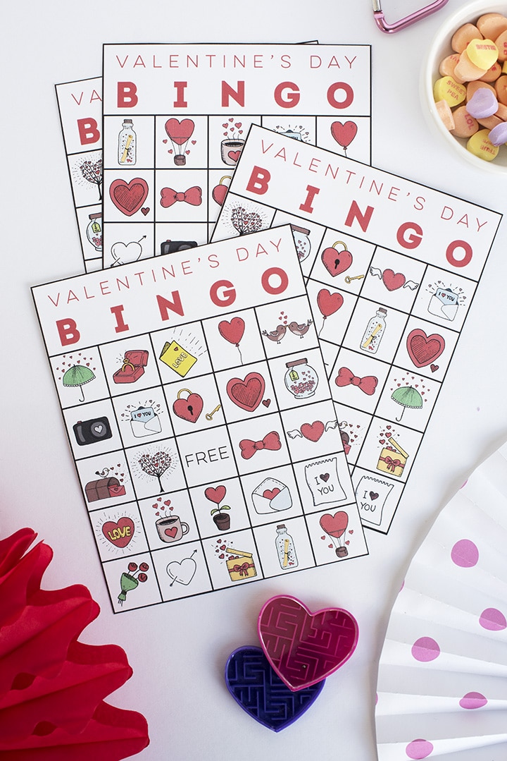 Free Printable Valentine’s Day Bingo