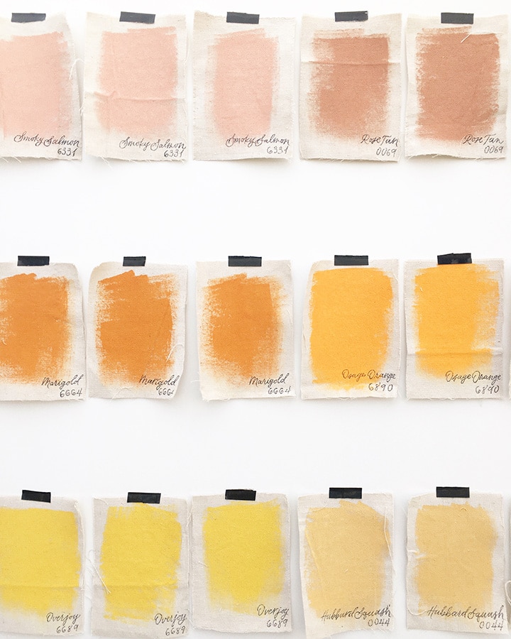 pretty paint swatches