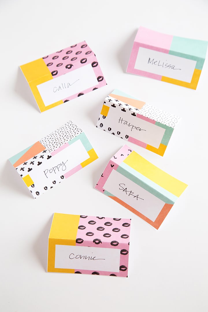 Free Printable Easter place cards