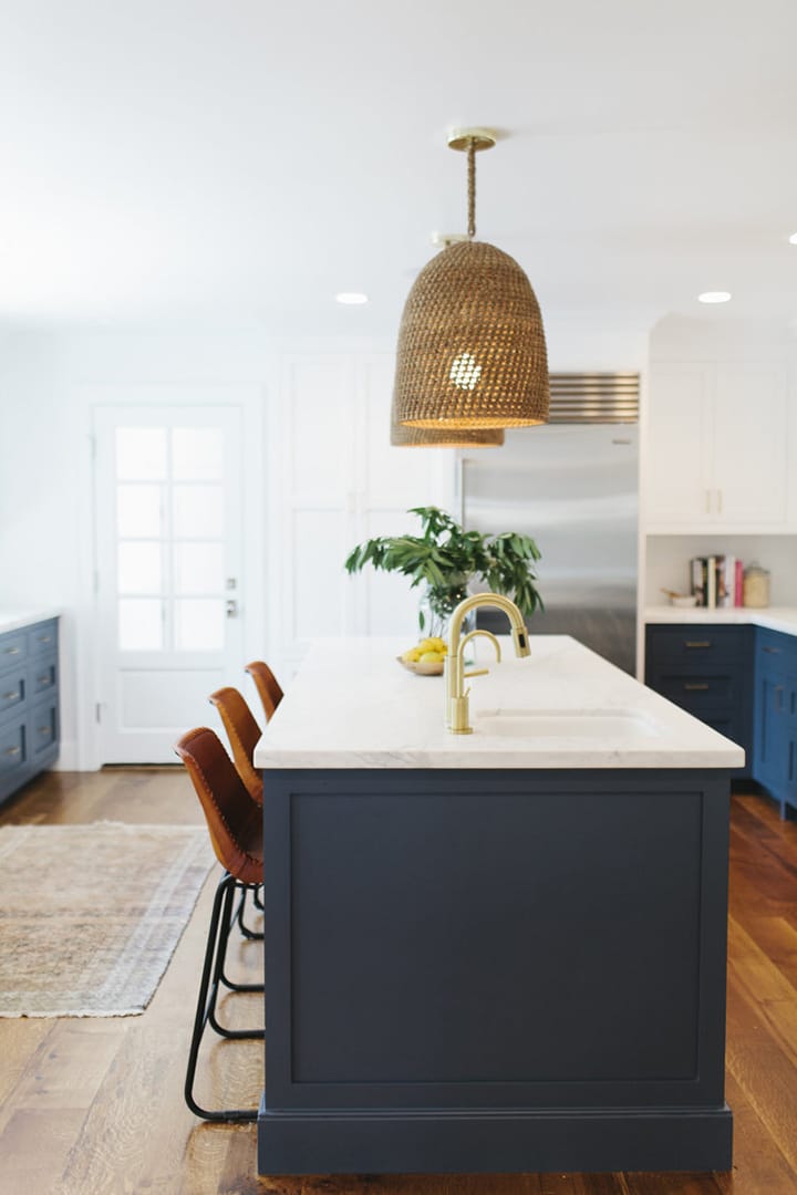 Favorite Paint Colors for Kitchen Cabinets – Hale Navy from Benjamin Moore