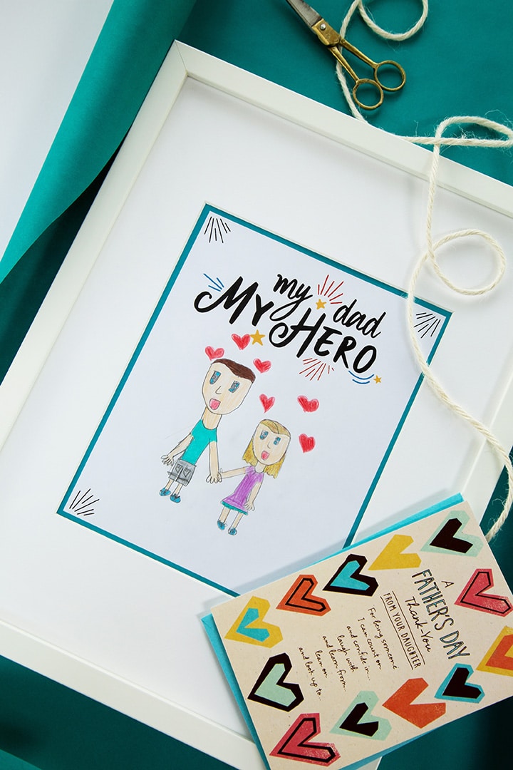 father's day printable gift idea