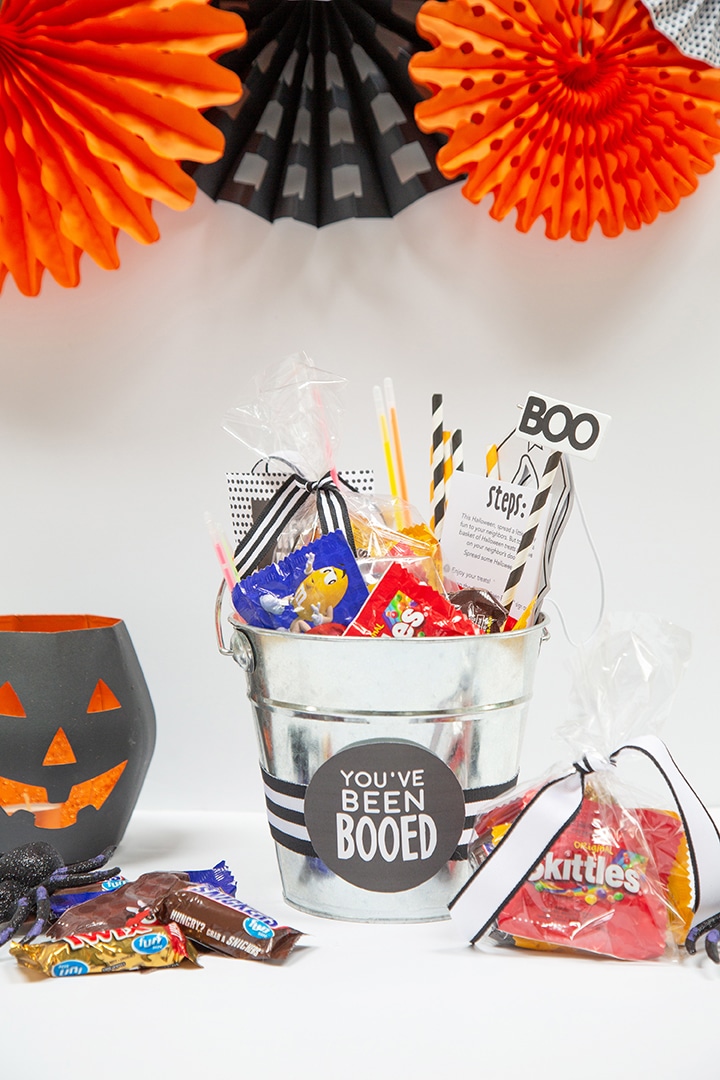 Have you been booed? Start a Halloween Boo Basket tradition in your neighborhood this Halloween! 