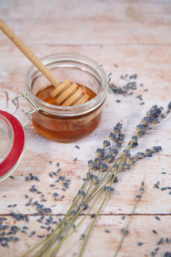 Lavender Cold Brew Latte - The Wooden Skillet