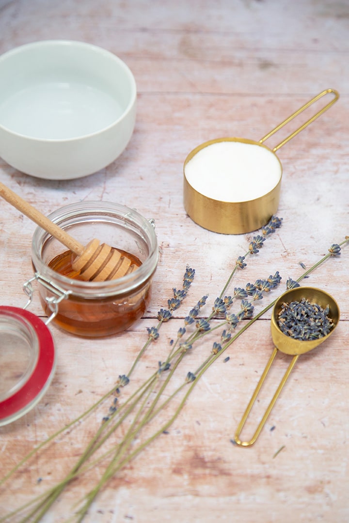 Lavender Cold Brew Latte - The Wooden Skillet