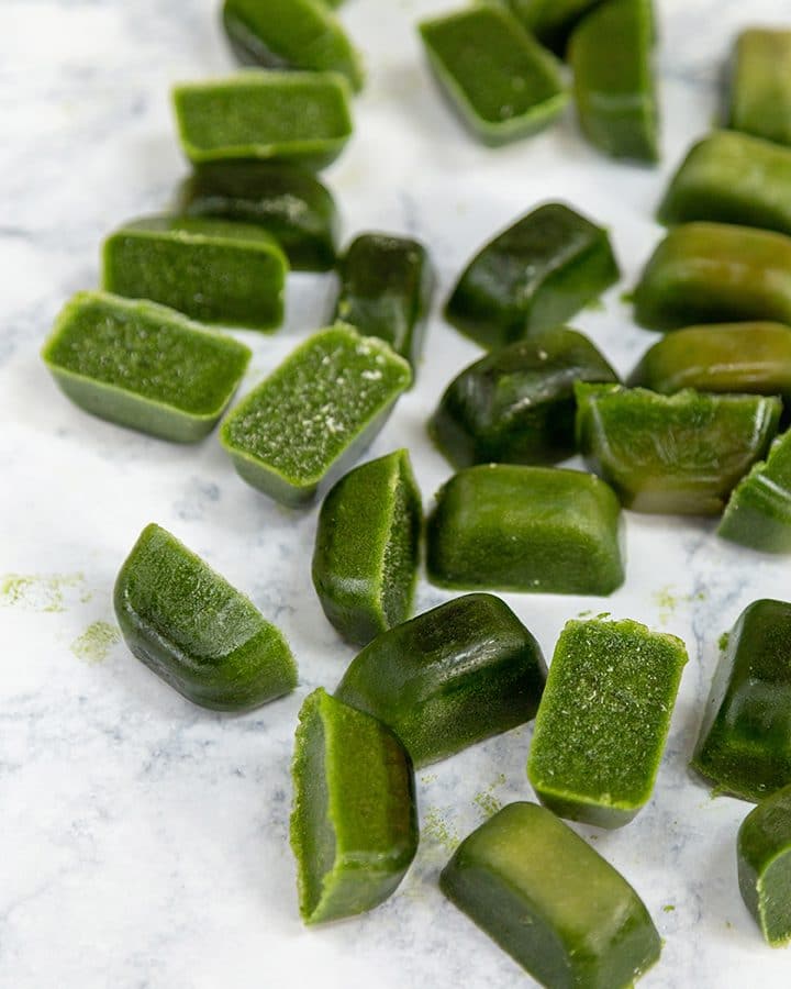 Make ice cubes from spinach and kale to add to your morning smoothie