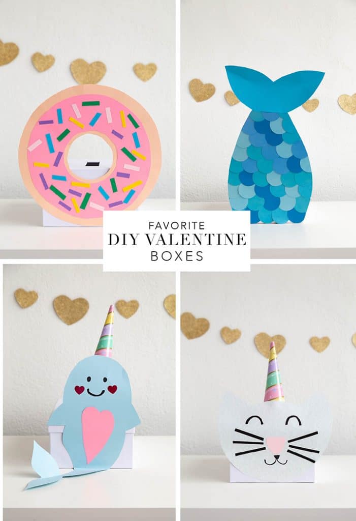 DIY Kids Valentine Card Boxes