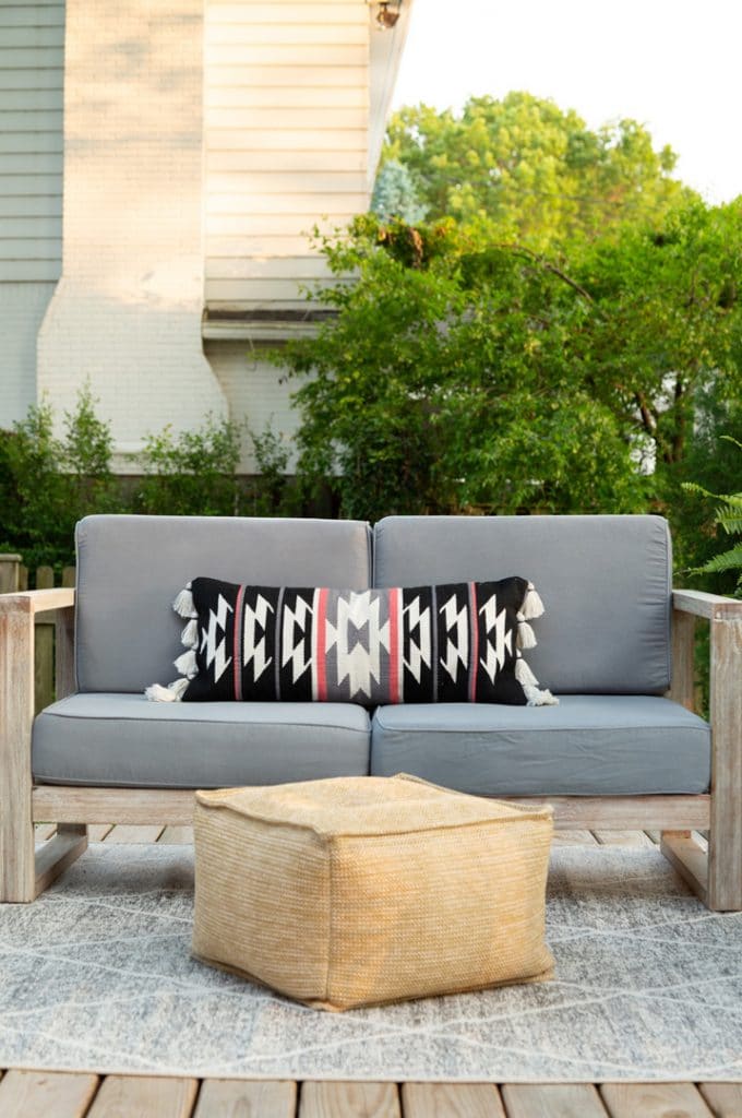 Dye Outdoor Cushion Covers, Built In Cover Outdoor Furniture