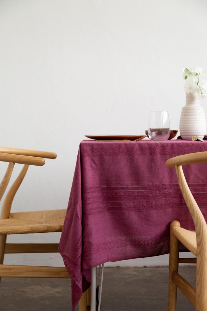 Rit Dye Factory Tour and DIY Dyed Tablecloth Project - Alice and Lois