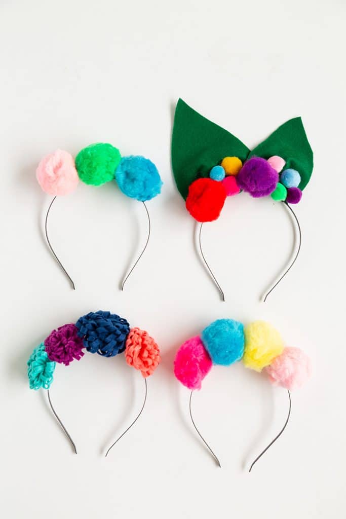 DIY Girls Headbands #kidscrafts #DIY 