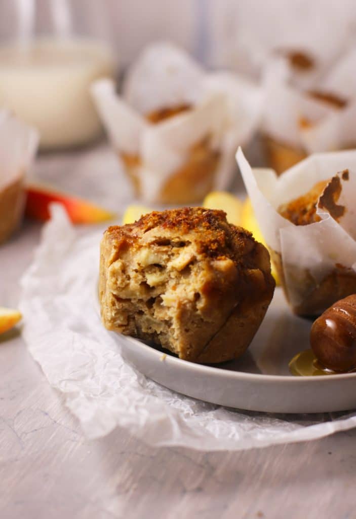 Protein Apple Muffins #recipe #protein