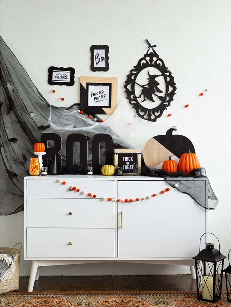 Halloween Home Decor Idea #halloween #homedecor 