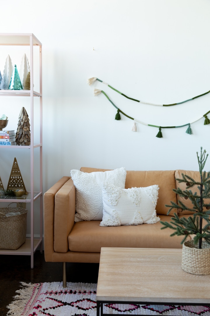 DIY Wrapped Rope Tassel Garland