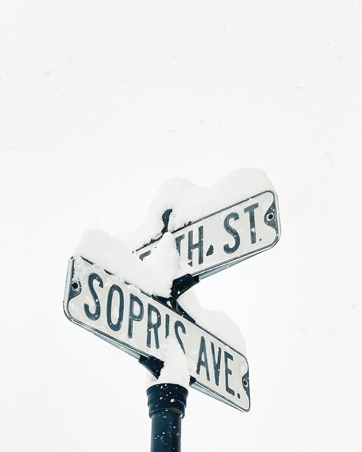 Crested Butte street sign