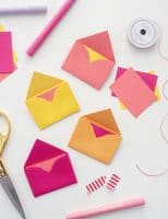 DIY Paper Heart Envelopes