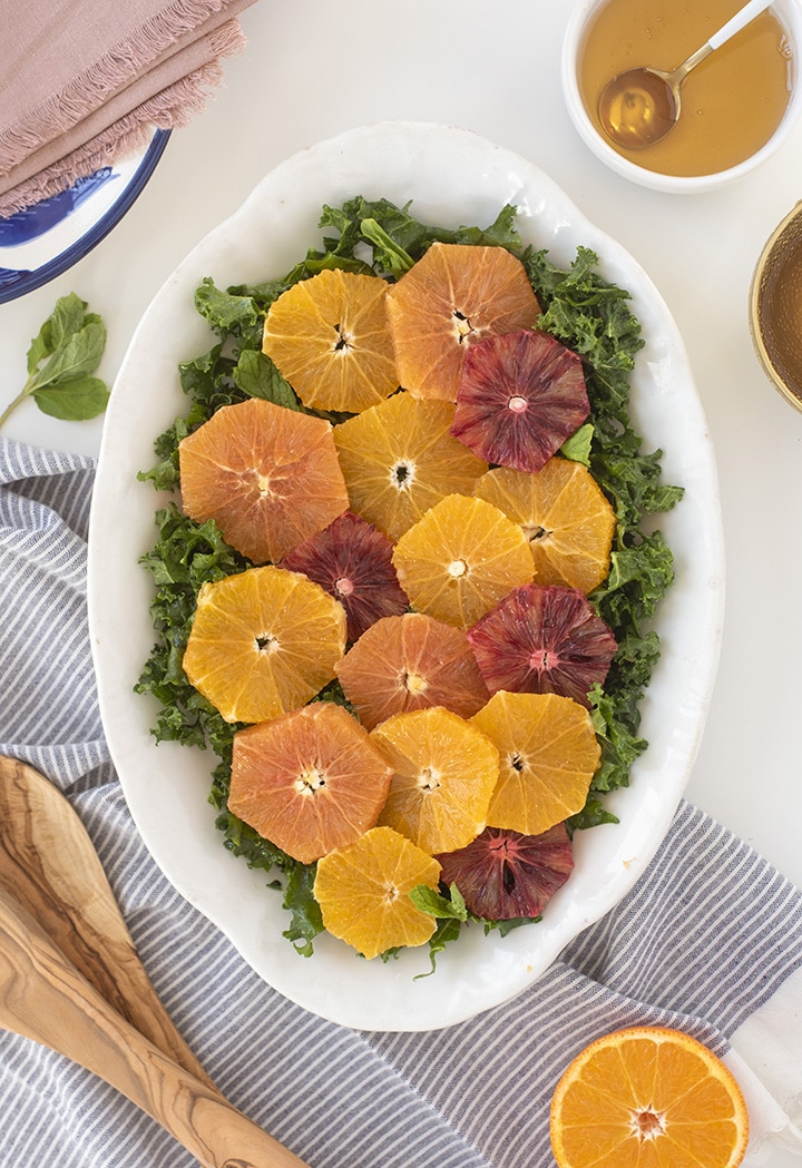 Spring Citrus Salad with Honey Vinaigrette Recipe