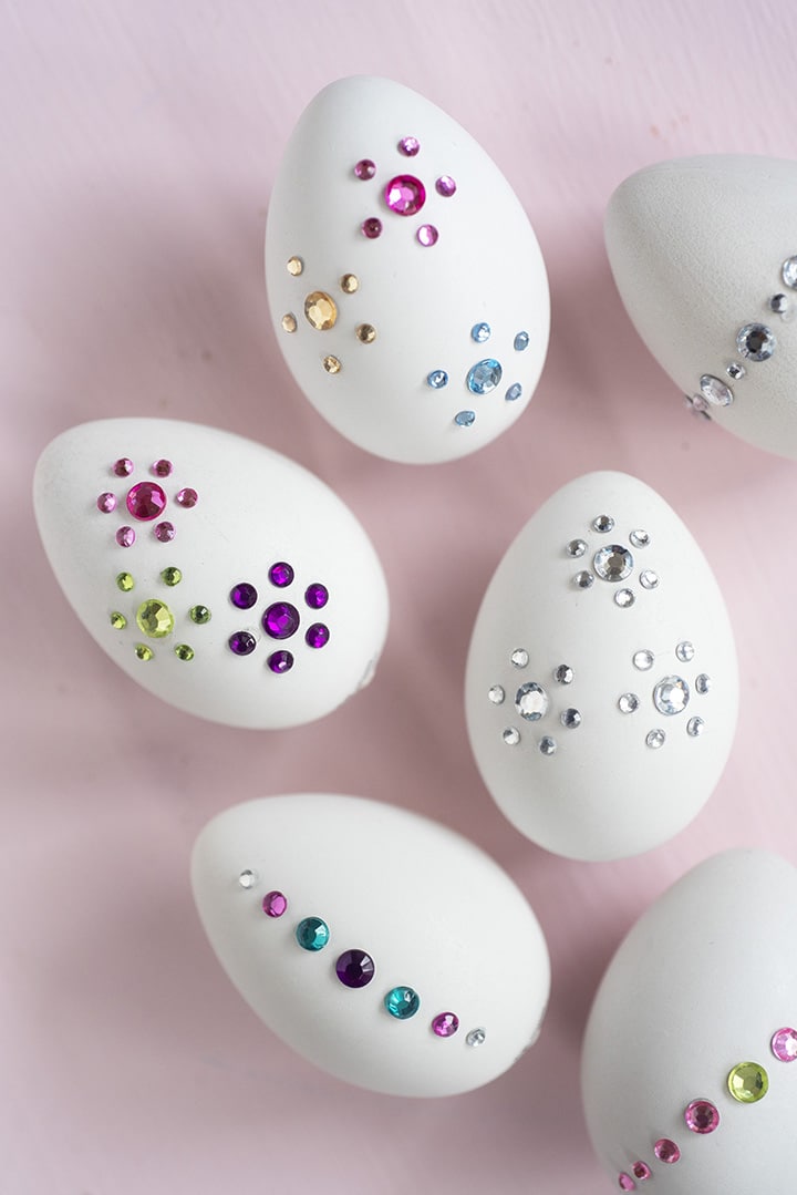 Jeweled Easter Eggs