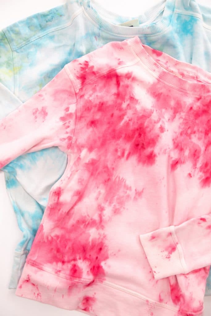 How to Ice Dye Fabric - Alice and Lois