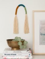 DIY Wrapped Rope Wall Art