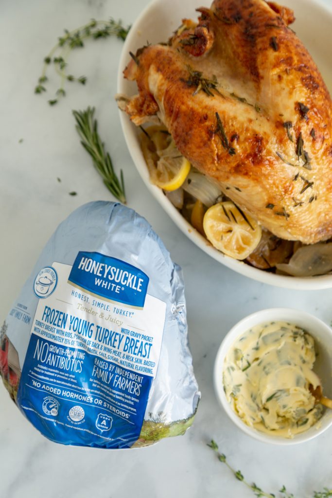 Favorite Thanksgiving Herb Butter Turkey Recipe - Alice and Lois