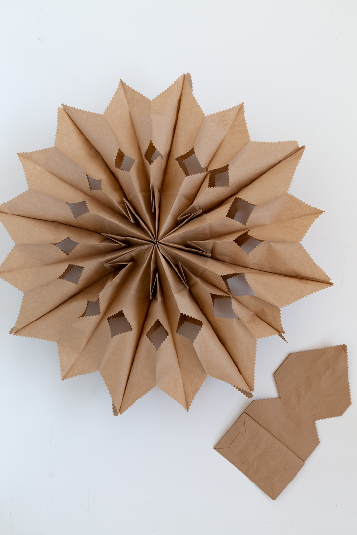 DIY Paper Stars - Learn How to Make Paper Bag Stars