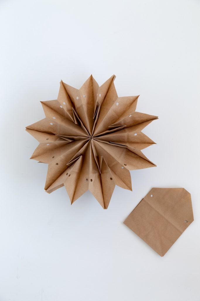 How to Make Easy Paper Bag Stars - Hearty Sol