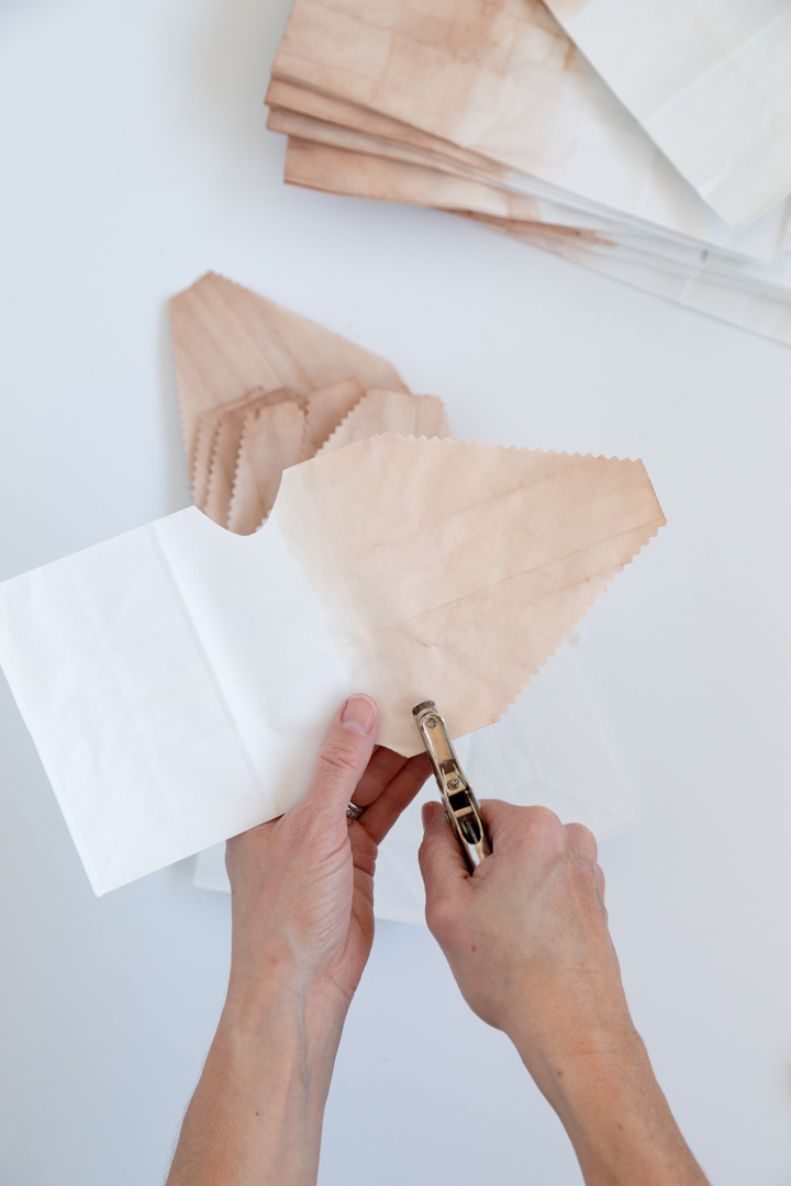 How to make DIY paper bag stars — Gathering Beauty