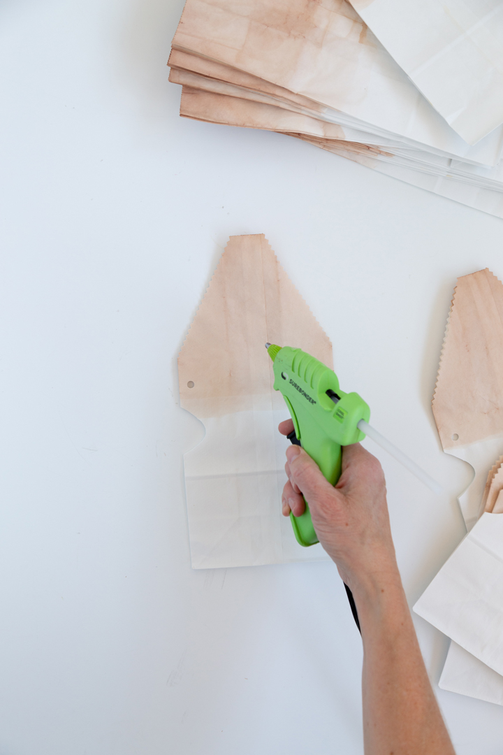 How to make DIY paper bag stars — Gathering Beauty