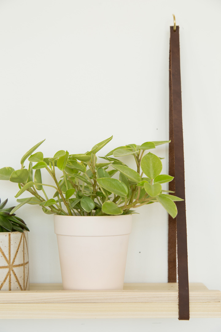 How to make your own leather hanging plant stand - WOMAN