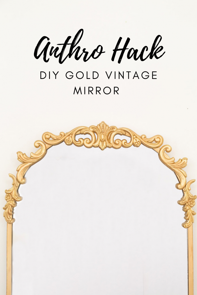gold mirror
