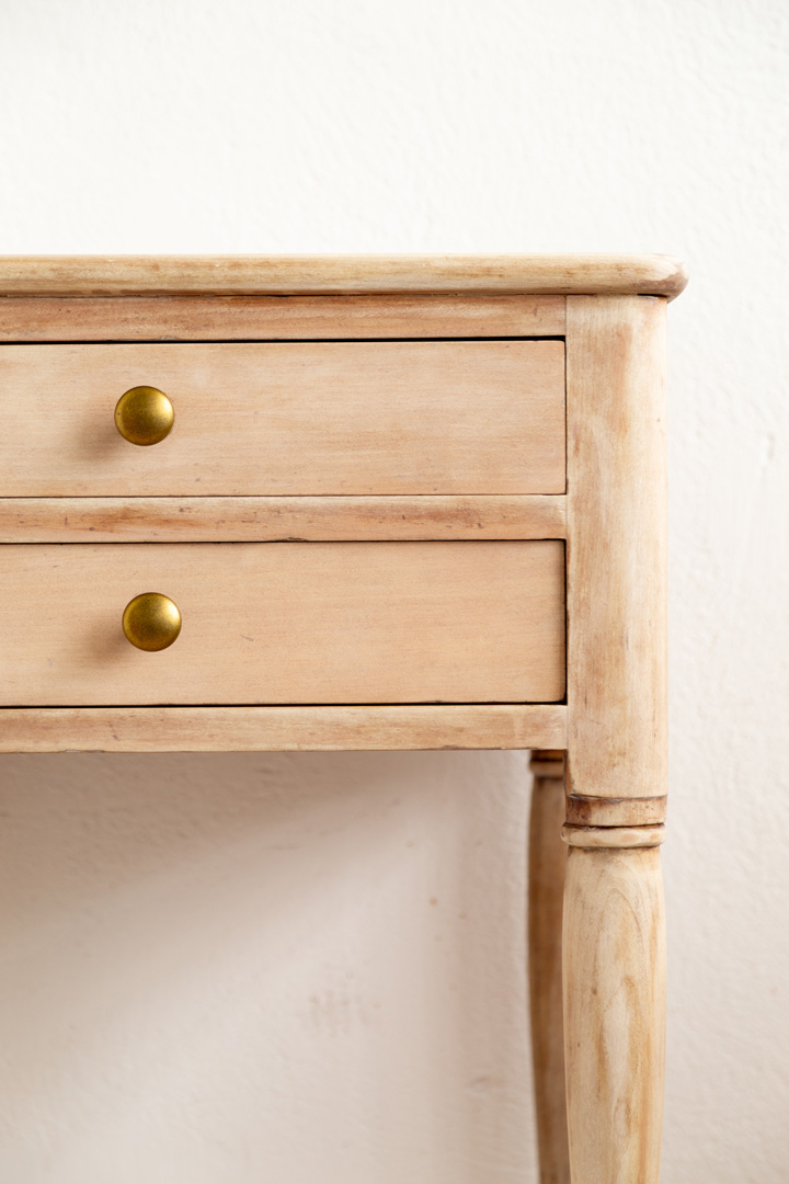 light wood side table