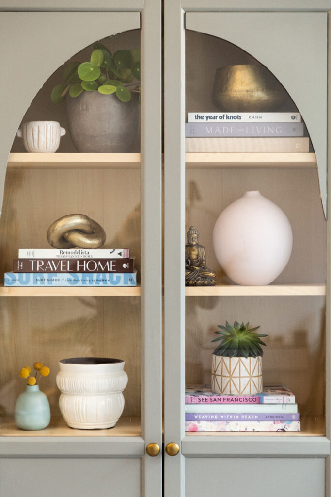 Ikea Billy Bookcase Hack to Arched Alice and Lois