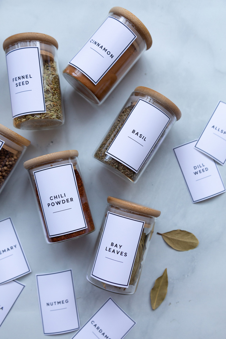 Custom Jar Labels | Removable Without Residue