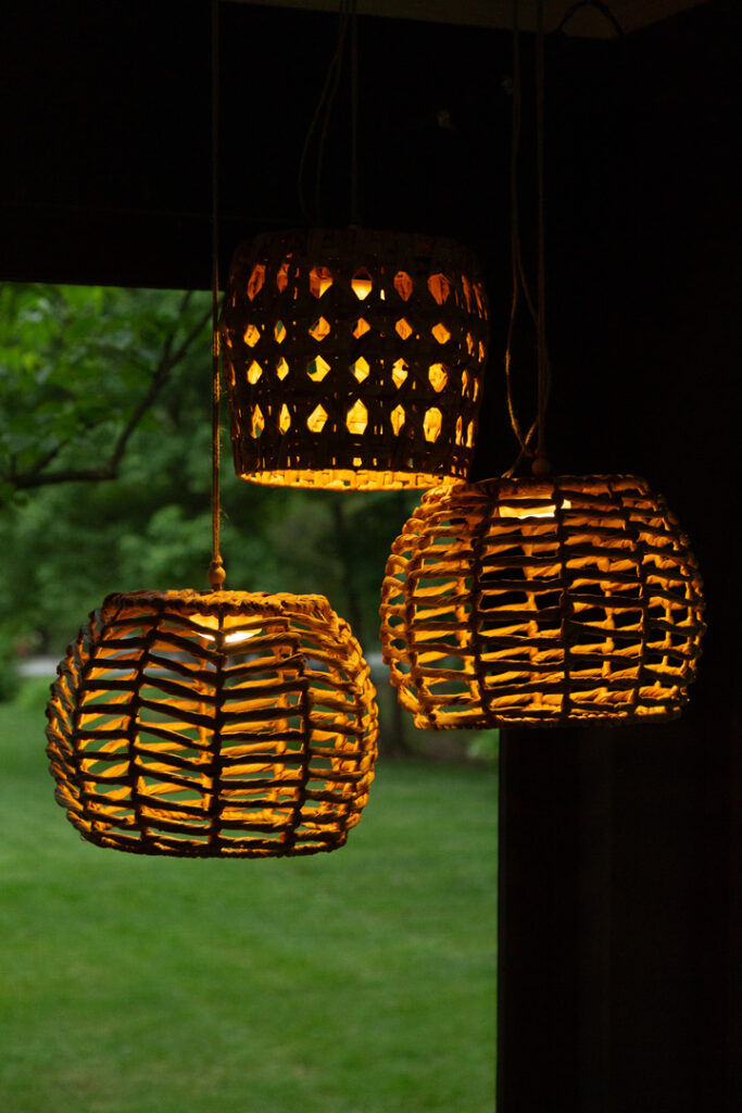 DIY Wireless Basket Lights - Alice and Lois