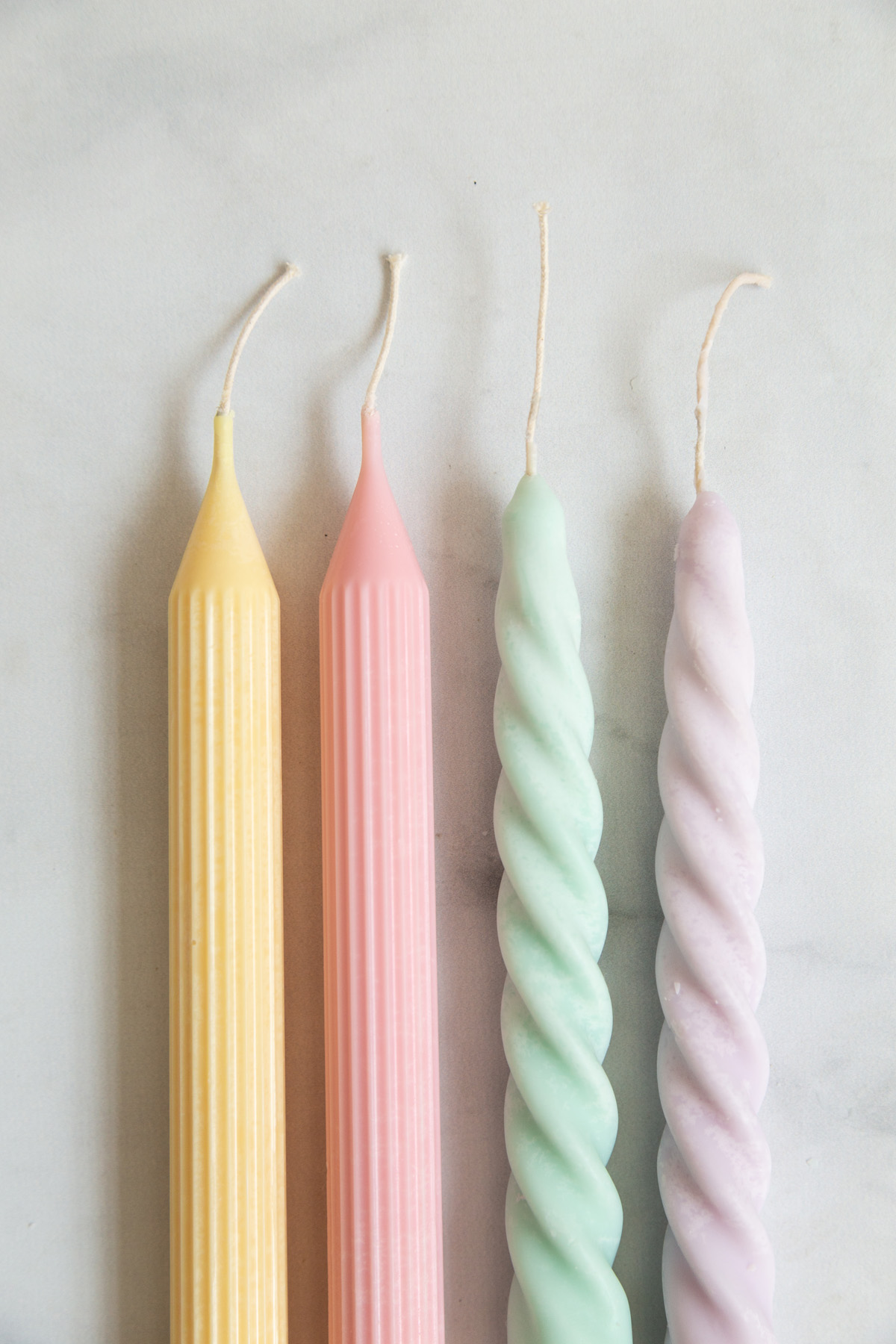 How To Make Tapered Candles - Alice and Lois