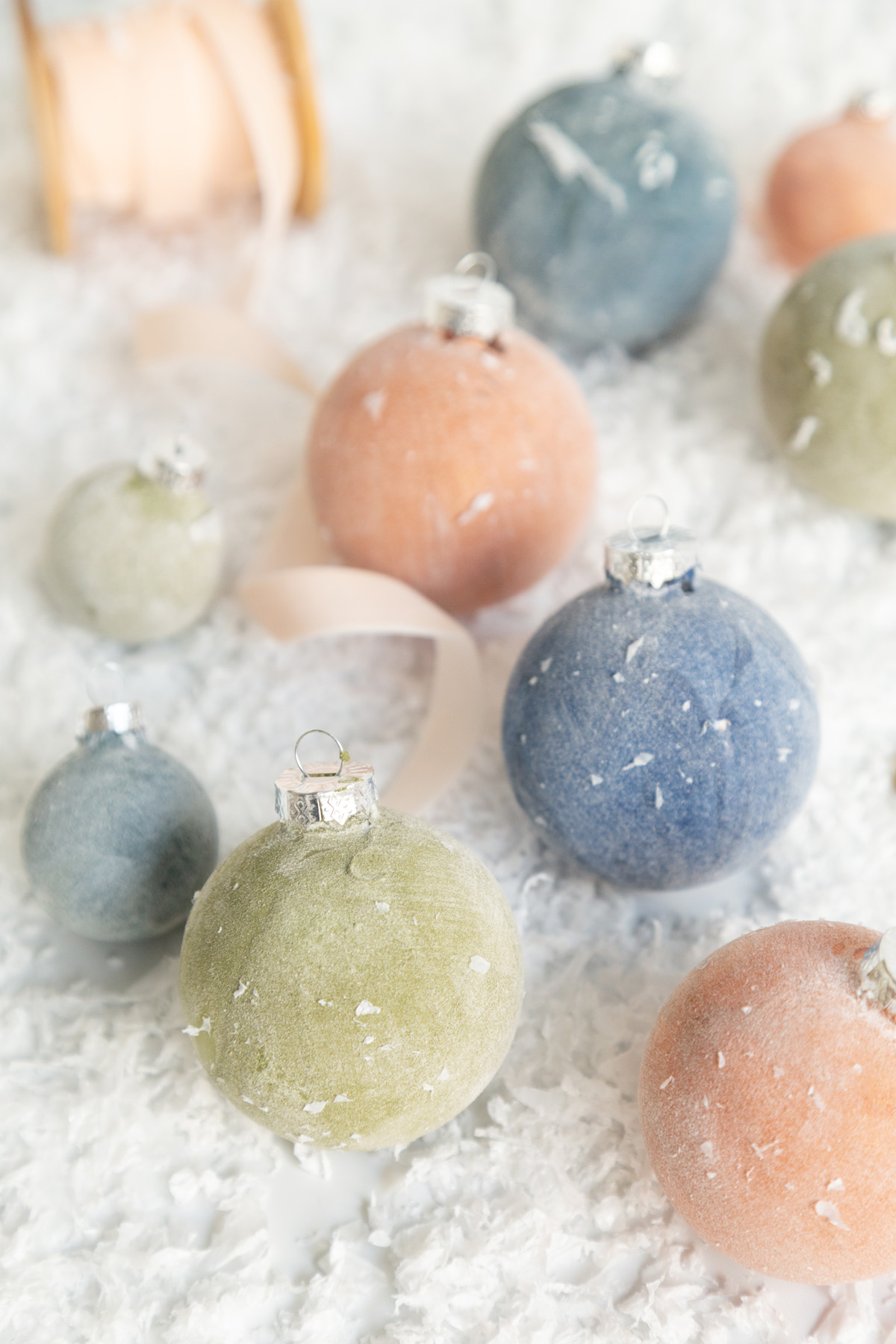 DIY Felt Ornaments with Flocking: Adding Luxe Texture to Your